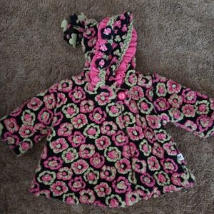 Corky & Company Pink Flower Coat